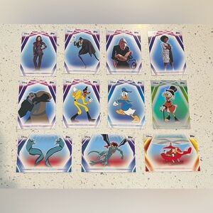 Topps Disney Neon Trading Cards